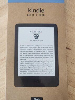Brand New In Box: Kindle Gen11 - 16GB Black